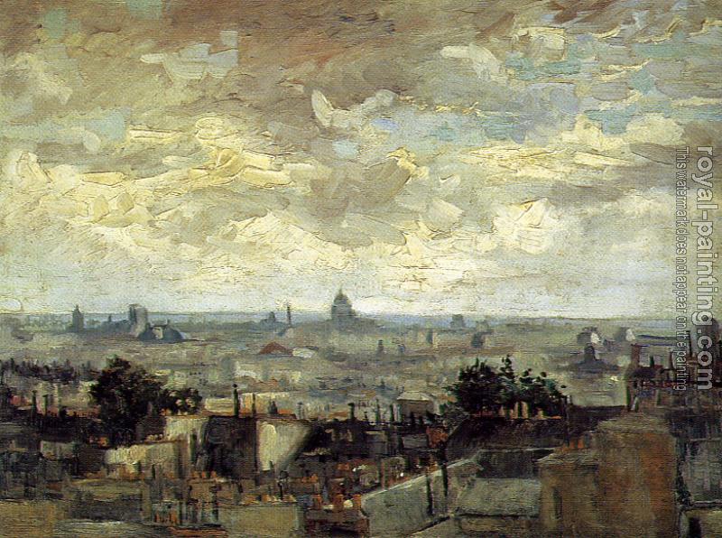 Vincent Van Gogh : The Roofs of Paris